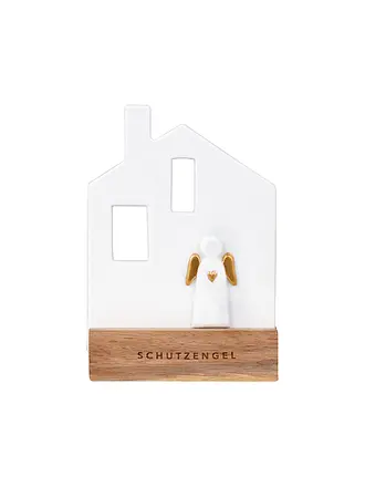 RAEDER | Objeto de luz navideño Casa Ángel de la Guarda Blanco |